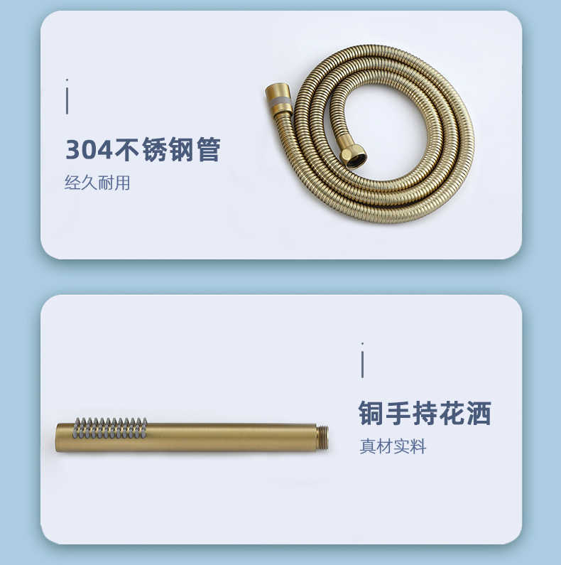 All-copper round hot and cold bathtub, floor-standing bathtub faucet, floor-standing bathtub faucet, high-end floor-standing faucet hotel undefined