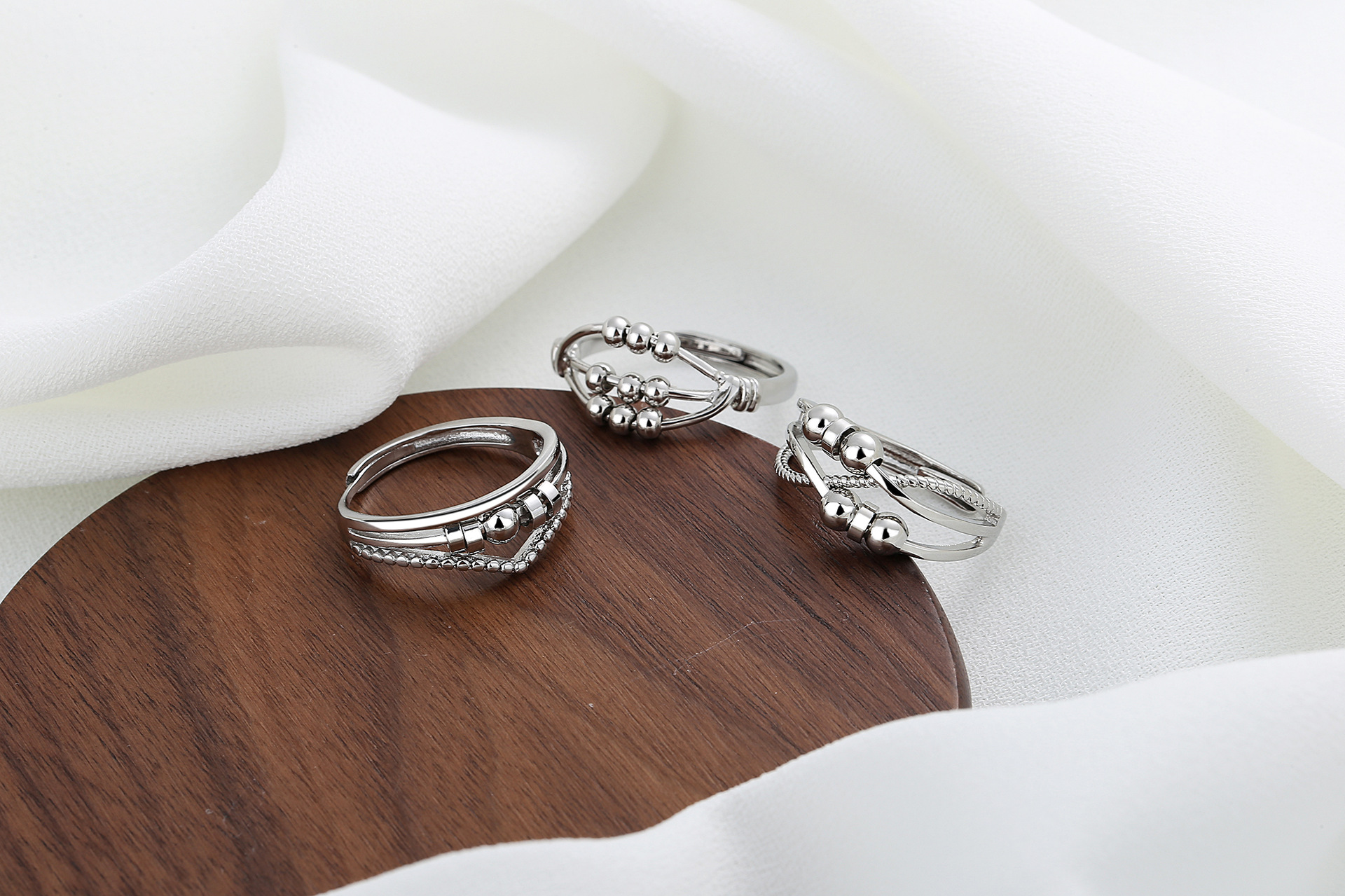 Simple Style Geometric Copper Rings 1 Piece