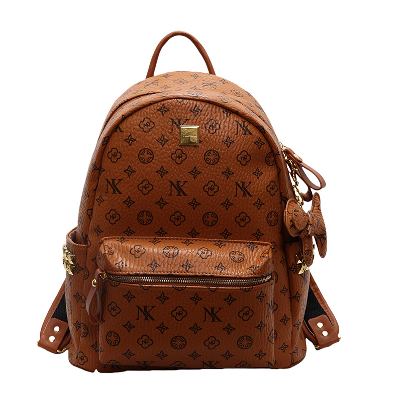 Bolso desnudo marrón de gran tamaño