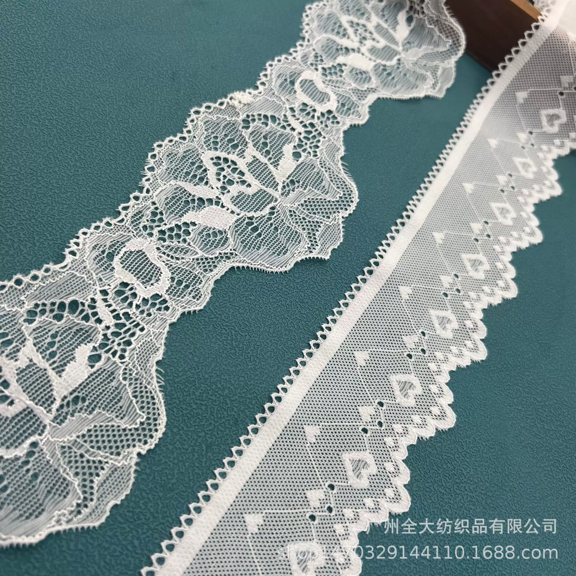 弹力蕾丝花边 不规格花边 桃心花边 家居服饰内衣裤女装童装辅料