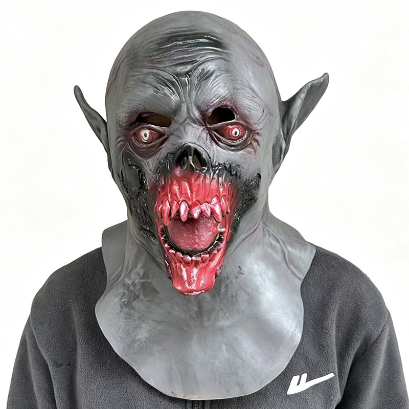Cuentos extraños 4Vecna látex máscara luminosa cubierta de cabeza Halloween terror props fiesta image 7