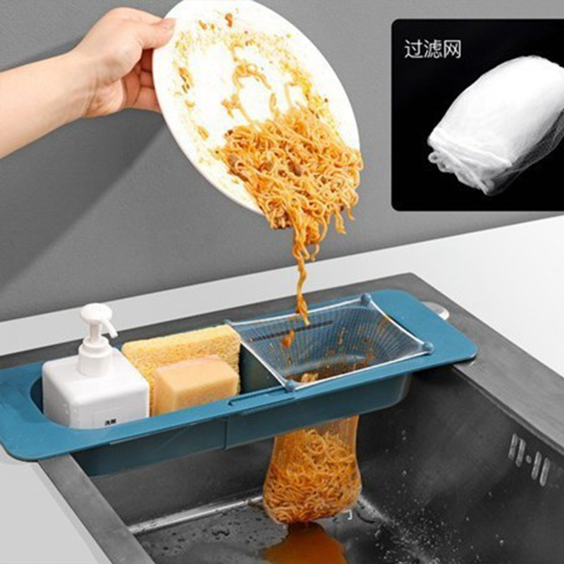 Estante de cocina plegable para fregadero de cocina Estante de cocina Encimera extendida para fregadero de cocina Estante de drenaje