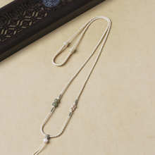 高档玉佩吊坠挂绳翡翠绳子手工编织黄金蜜蜡平安扣挂绳可调节女款