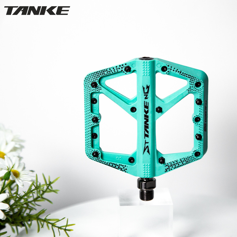 TANKE mountain bike pedal peilin bearing non-slip nylon road bike pedal riding pedal parts