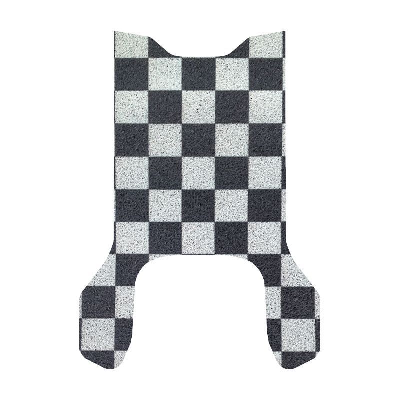 Electric vehicle foot mat — Aima Modified - checkerboard