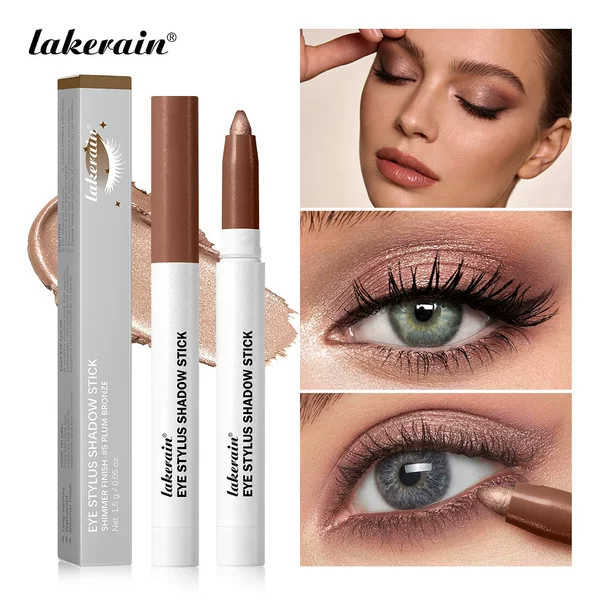 Cross-Border Lakerain Smooth, Waterproof, Sweat-Proof, Non-Smudging, Non-Caking, Long-Lasting 12-Hour Eyeshadow