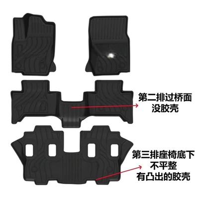 Universal Foot Pad — Rubber Waterproof Carpet