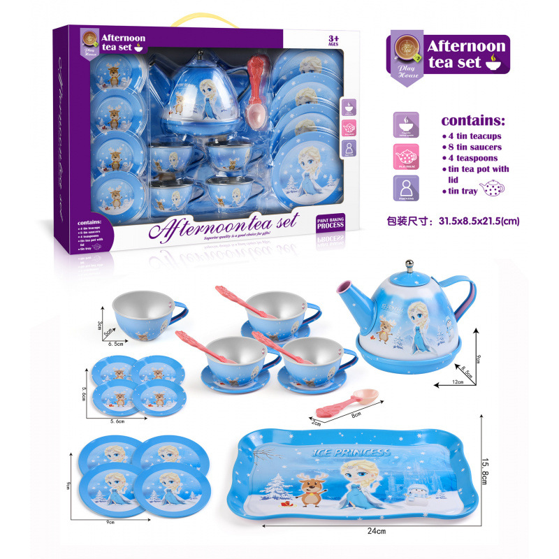 [창 컬러박스] 양철 얼음과 눈의 공주 애프터눈 티 H523