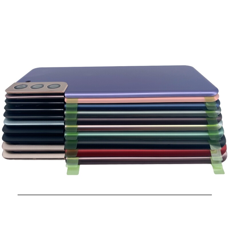 For Samsung S21 battery back cover S21 + back shell S21Ultra shell G9880 glass back cover + mirror frame