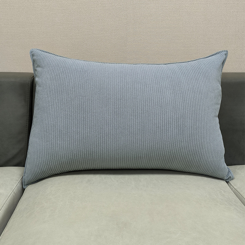 新品コーデュロイ長方形ソファクッション抱き枕大クッションリビングベッドバックカバー高級感
