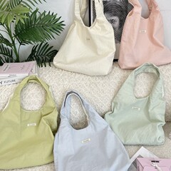 5791 慵懒风大容量帆布包包女休闲夏季轻便新款背心包ins单肩女包