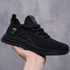 【8106 Men's Network Shoes】Men's Flyknit Network Shoes Breathable Fabric Shoes Comfortable Soft Sole Soft Face Casual Shoes Sports Shoes Trendy