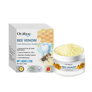 Bee Venom Tooth Powder Bee Venom Care Tooth Powder Protects Gums, Lasts, Freshens Breath and Cleans Teeth