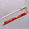 Red and green dragon sword