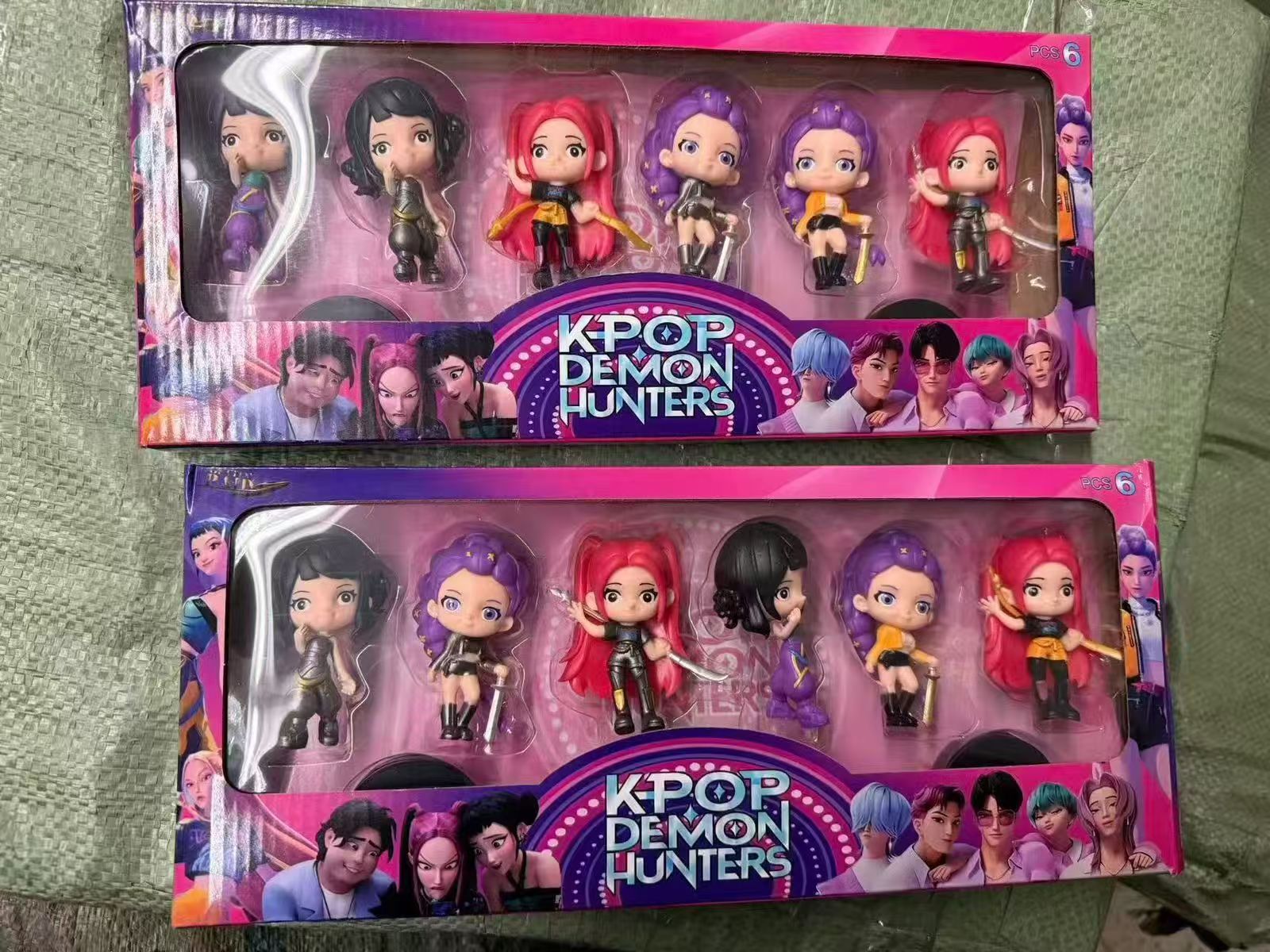 Caza de brujas transfronterizas 6 series de bolsas ciegas hechas a mano desmontaje Le muñeca modelo de muñeca decoración de escritorio llavero