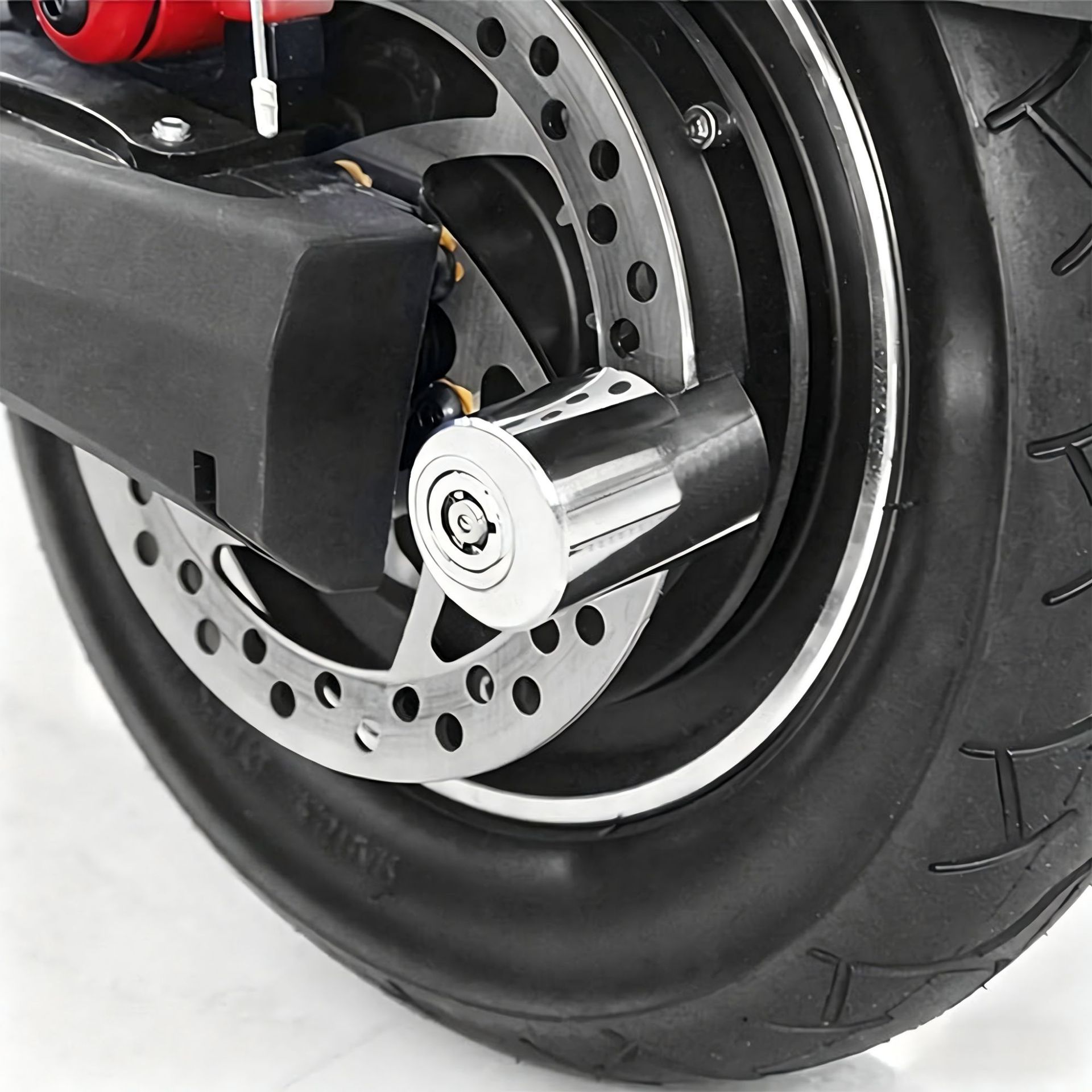 Motorcycle disc brake lock, electric vehicle lock, battery car brake disc portable disc brake lock, disc brake password anti-theft lock