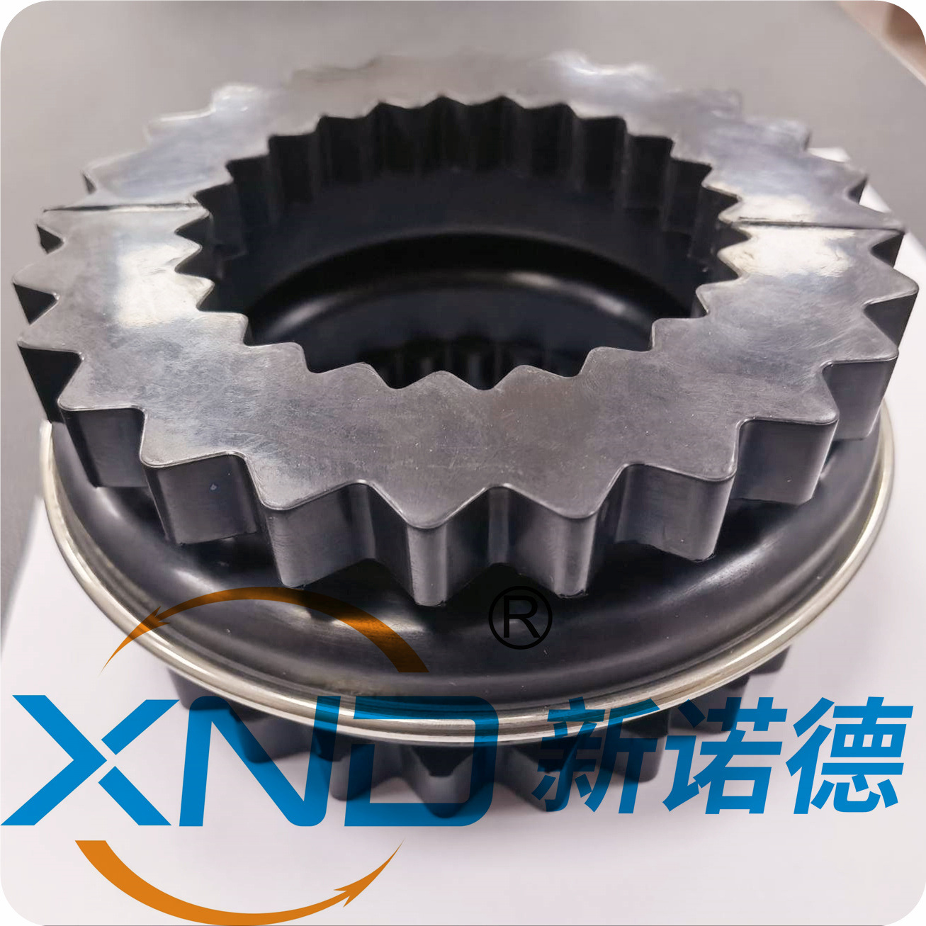 替代美国联轴器弹性体XND-S-FLEX-SIZE11/剖分型带钢圈/黑色橡胶