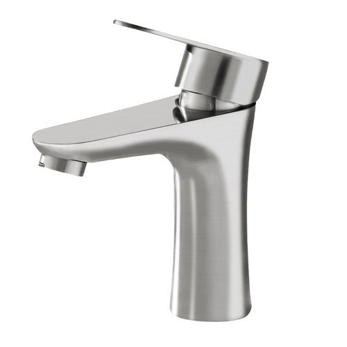 Basin faucet 304 single hole wash basin above and under counter basin stainless steel hot and cold wash basin faucet