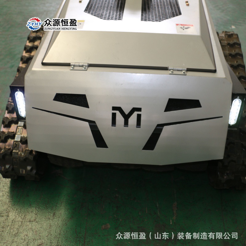 无线遥控履带割草机 履带电动除草机 小型农用家用智能550S割草机