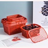 Bayberry blue gules Plastic portable Fruits Basket Basket grape Pick Basket