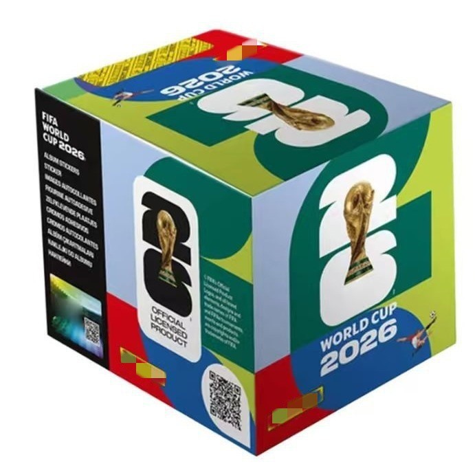 Panini 2026 Popular Us-Canada-Mexico World Cup Collectible Blind Box Stickers Wholesale