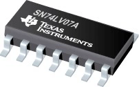 SN74LV07AD шелкография LV07A SOP-14 буфер/драйвер оригинальный подлинный интегральная схема