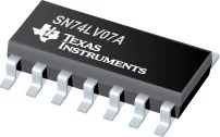 SN74LV07AD шелкография LV07A SOP-14 буфер/драйвер оригинальный подлинный интегральная схема