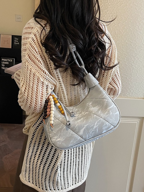Bolso para mujeres 2026 venta caliente nueva moda moda de viaje versátil bolso de mochila super lujoso ligero de hombro brazo bolso de corno