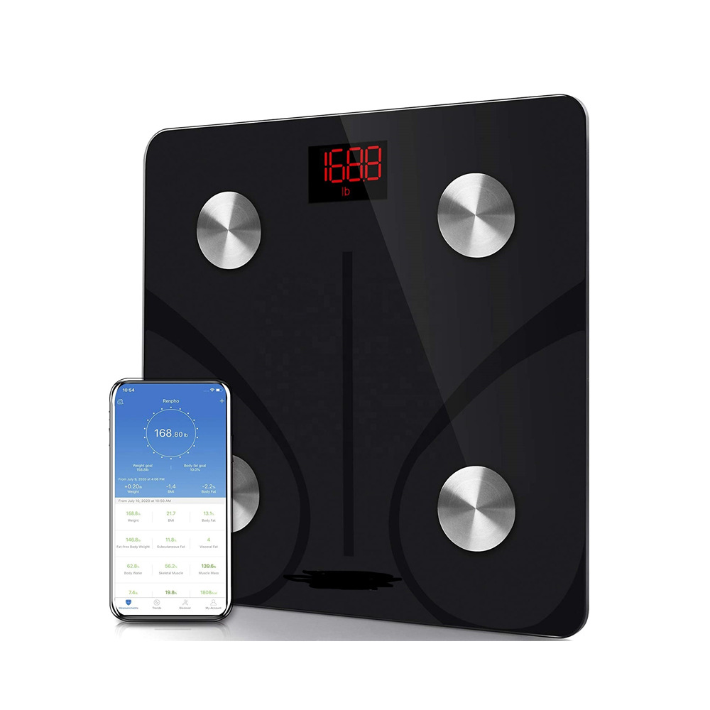 Electronic Scales Body Charging Bluetooth Body Fat Scales Home Healthy Weighing Tempered Glass Weighing Weighs