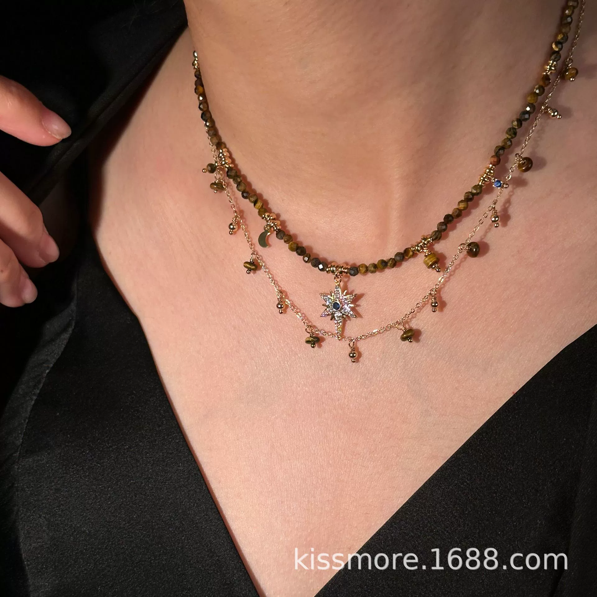 Ретро этналъ necklace? (текст: Retro ethnic necklace, chain for key bag with tassels, (Cross-border trading), ethnic style)