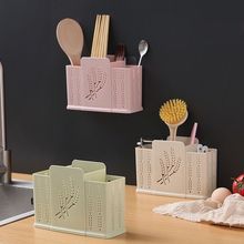 免打孔塑料筷子籠家用廚房置物架鏤空防霉瀝水筷子架筷子筒筷子盒