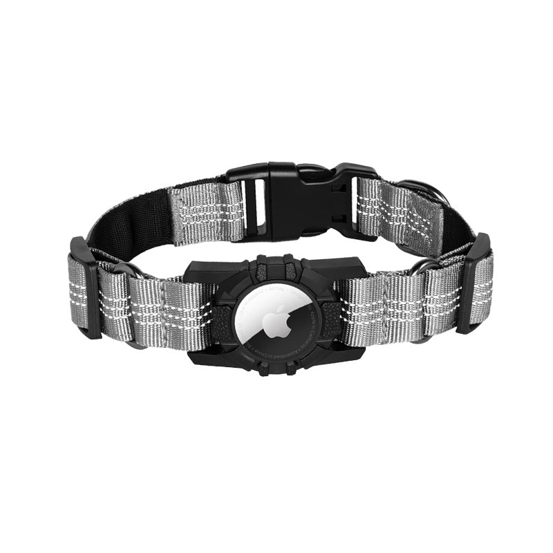 Amazon es adecuado para collares para perros con Apple AirTag, fundas protectoras para AirTag, collares para mascotas y productos de venta caliente transfronterizos.