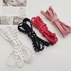 リベット革紐植毛紐香薫石膏拡香石diy材料部品自動車ストラップ装飾紐