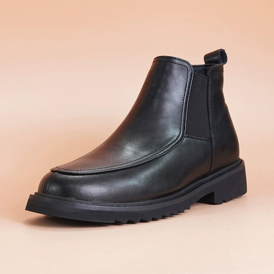 Высококачественные кожаные сапоги челси мужские кожаные осенние сапоги