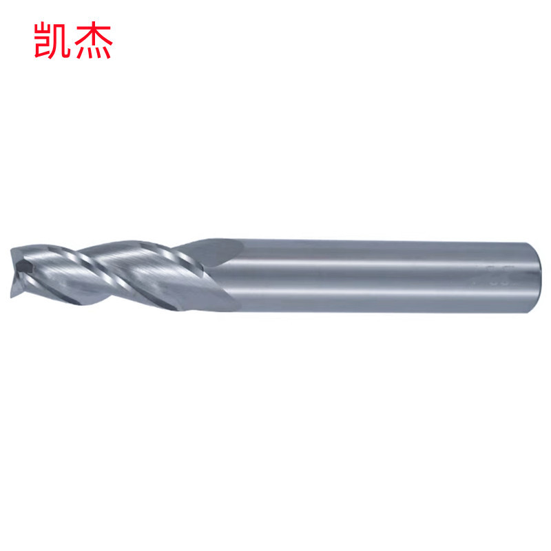 凯杰1*0.5°X4LX1.07X4*50L*3F铝用加硬批发销售 三刃钨钢斜度刀