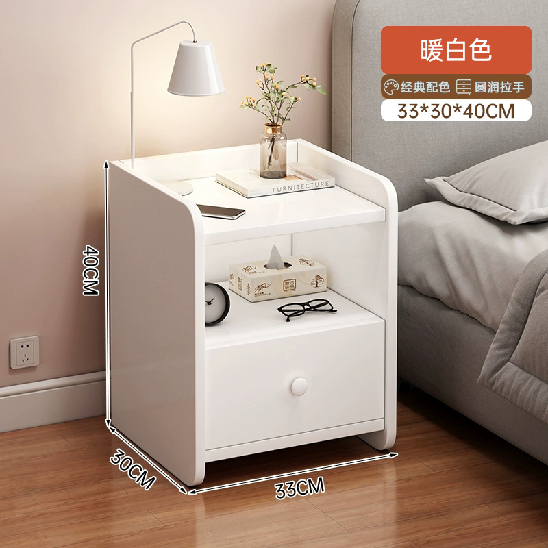 Mesa de cabezal de cama estante de libros doméstico estante de libros sala de estar mostrador simple armario de almacenamiento armario de almacenamiento estante de cama dormitorio