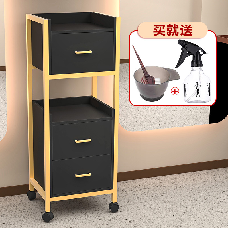 Nuevo carrito de herramientas para barbería, estante de almacenamiento multifuncional para salones de belleza, mesa de herramientas para salón de uñas, fábrica