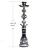 Cross -border e -commerce supply supply supplies water -to -smoke foreign trade products Arabian water cigarette set large water smoke double hookah dual -puppet hookah