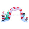 Cross border Source of goods Christmas inflation arch Air mold courtyard ornament Welcome Santa Claus Snowman courtyard prop