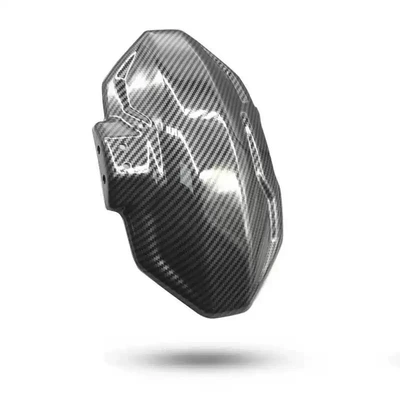 Cross-Border Exclusive Supply of Electric Vehicle Fender Modification Parts, Carbon Fiber Rear Fenders for the First, Second, Third, and Fourth Generations, Niu Ninebot, and Children's Models (Electric vehicle fender) - no-1-first-generation-carbon-fiber-pattern-single-board-black