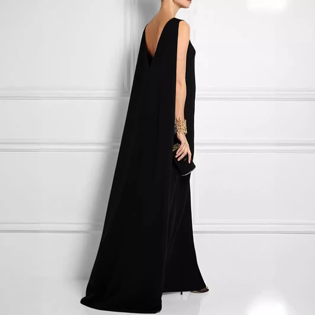 Wal Mart Spring Summer Sexy Girls High Elastic Solid Color Dress Women