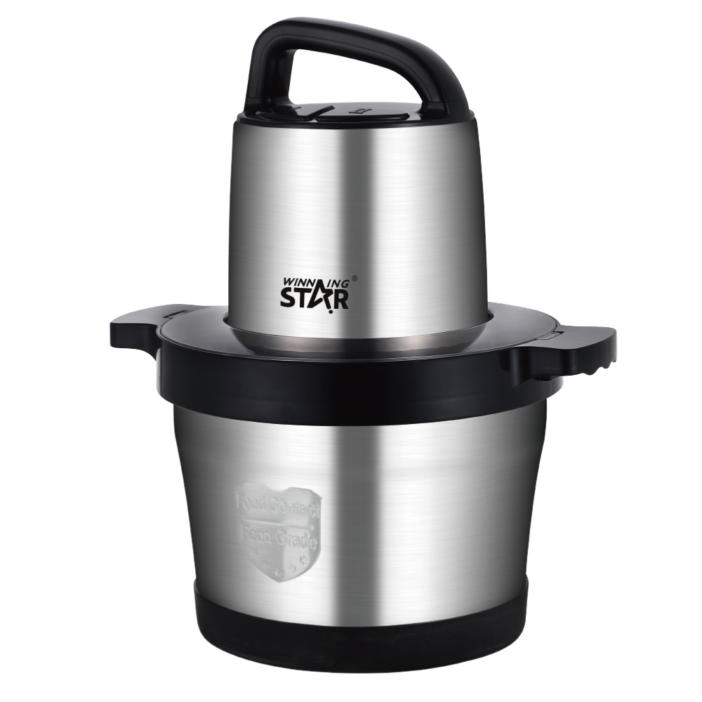 Picadora de Carne Multifuncional Winningstar para Cocina, Mezcladora de Carne, Máquina Cortadora y Trituradora, Procesador de Alimentos