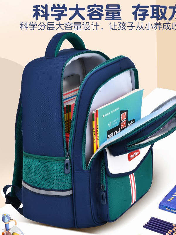 Nueva mochila escolar para estudiantes de primaria, niñas de grado 1,23 a 6, mochila resistente al agua para niños