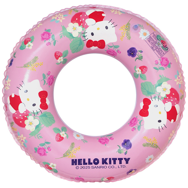 Anillo de natación infantil de dibujos animados en stock, flotador inflable para axilas, flotador grueso para bebé, anillo flotante, anillo de natación para agua al por mayor.