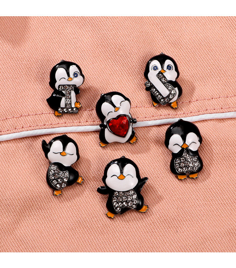 All Seasons Season Cute Pin Penguin Alloy Enamel Unisex Brooches