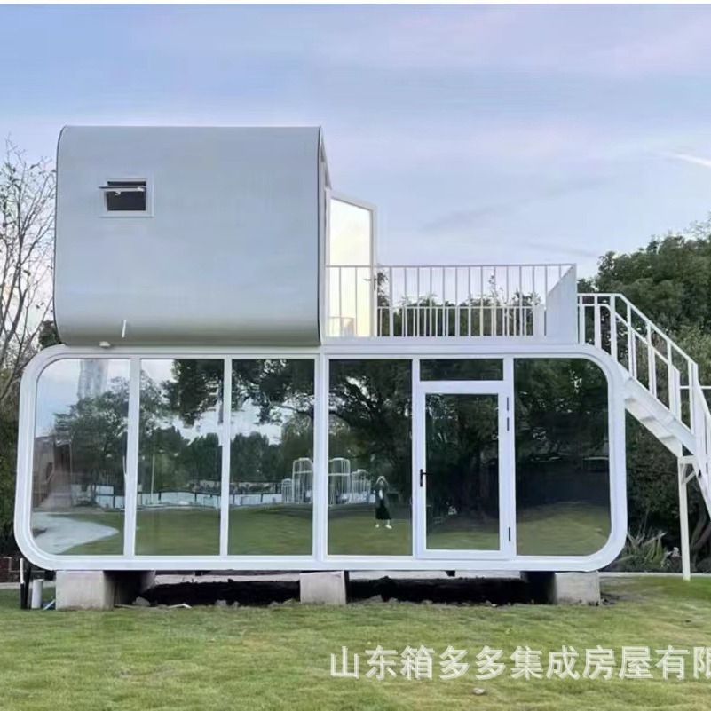 Mobile Apple Cabaña Resort de lujo al aire libre Hotel Personalidad B & B Producto terminado Red Room Sala de exposiciones Sala de estar