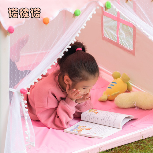Factory Direct Sale Children's Small House Tent Cotton Game House for Boys and Girls Princess Indoor Toy House Gift Wholesale