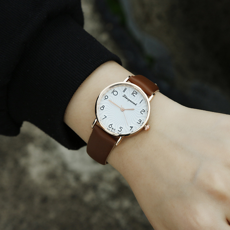 Nouvelle ceinture étanche numérique minimaliste, montre non mécanique, performance des mains des femmes_voghion.com