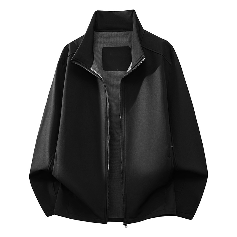 2025 New Autumn and Winter 75D High Elastic Fabric Composite Soft Shell Jacket Men's Jacket Same Style for Men and Women Can Be Printed and Embroidered 2025 New Autumn and Winter 75D High Elastic Fabric Composite Soft Shell Jacket Men's Jacket Same Style for Men and Women Can Be Printed and Embroidered