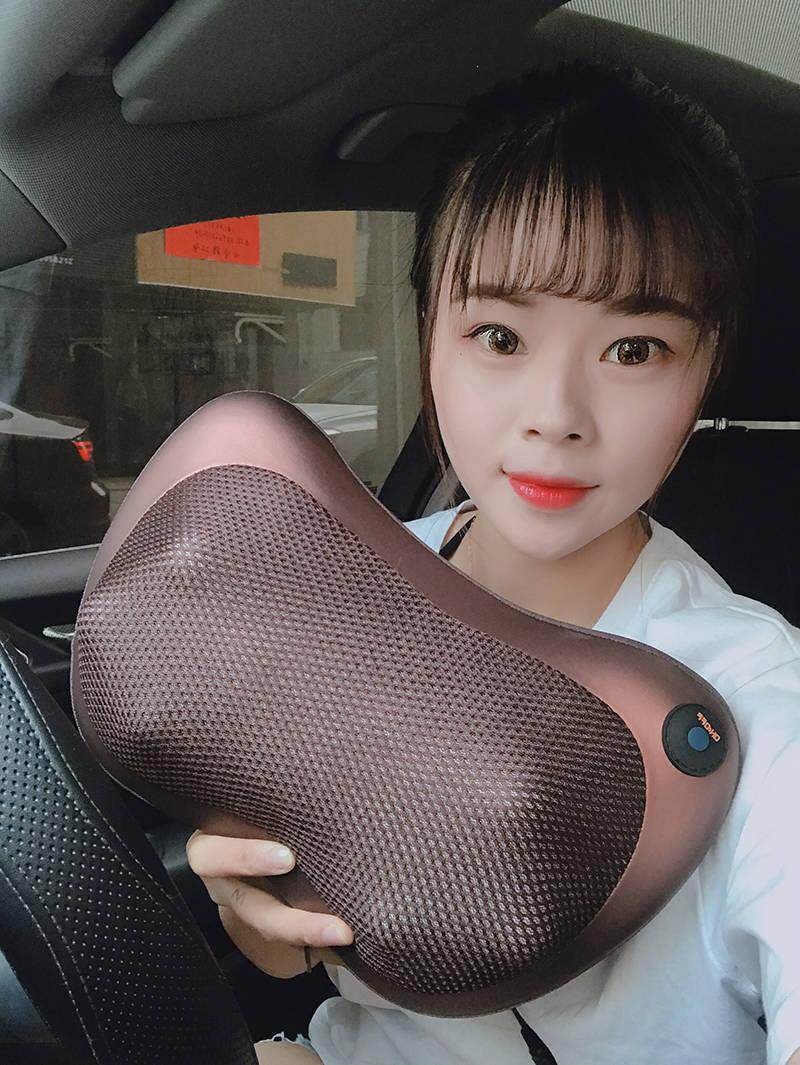 Suitable for cervical spine massager, electric massage pillow for back, waist, neck, shoulder, and neck kneading, car pillow, magical home tool